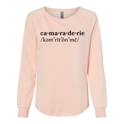 Camaraderie Womens California Wash Sweatshirt