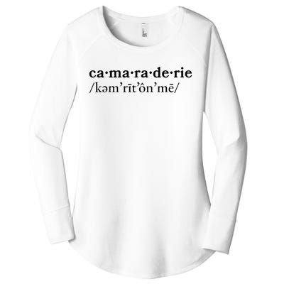 Camaraderie Women's Perfect Tri Tunic Long Sleeve Shirt