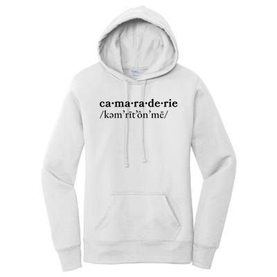 Camaraderie Women's Pullover Hoodie