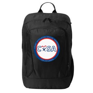 Casa Court Appointed Special Advocates Logo City Backpack