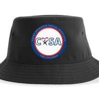 Casa Court Appointed Special Advocates Logo Sustainable Bucket Hat