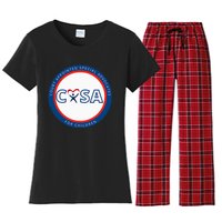 Casa Court Appointed Special Advocates Logo Women's Flannel Pajama Set