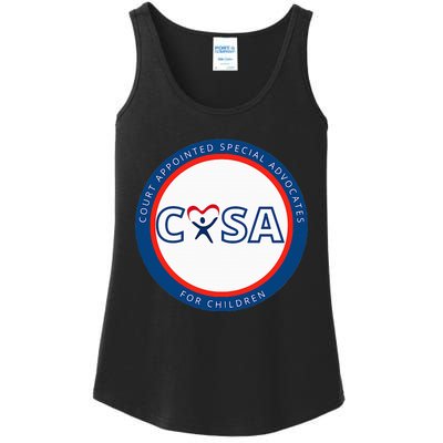 Casa Court Appointed Special Advocates Logo Ladies Essential Tank