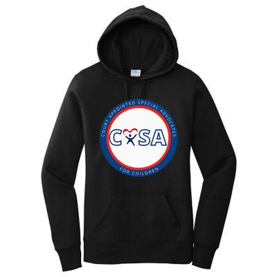 Casa Court Appointed Special Advocates Logo Women's Pullover Hoodie