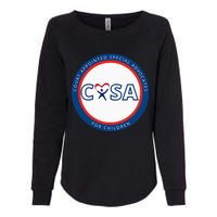 Casa Court Appointed Special Advocates Logo Womens California Wash Sweatshirt