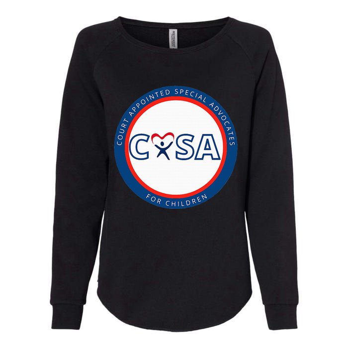 Casa Court Appointed Special Advocates Logo Womens California Wash Sweatshirt