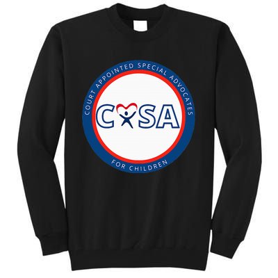 Casa Court Appointed Special Advocates Logo Tall Sweatshirt