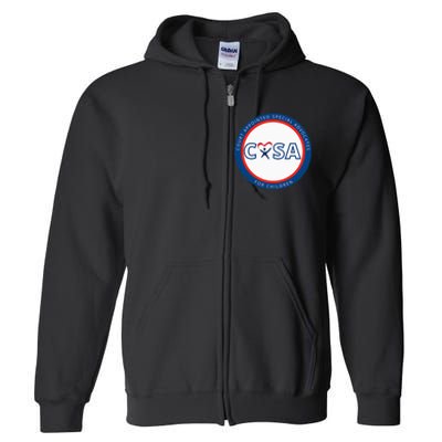 Casa Court Appointed Special Advocates Logo Full Zip Hoodie