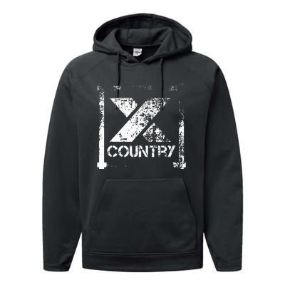 Cross Country Athlete Track Running Performance Fleece Hoodie