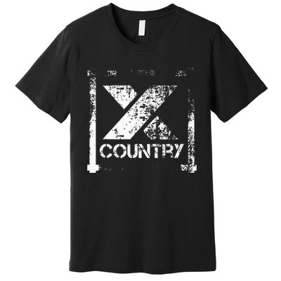 Cross Country Athlete Track Running Premium T-Shirt