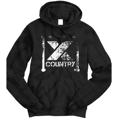 Cross Country Athlete Track Running Tie Dye Hoodie