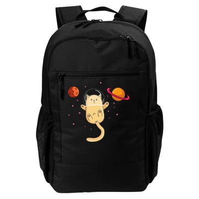 Chibi Cat Astronaut In Space Daily Commute Backpack