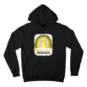 Childhood Cancer Awareness Hope Support Strong Warrior Hoodie