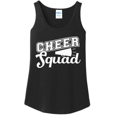 Cute Cheerleader Art Women Girls Cheer Squad Cheer Flyer Ladies Essential Tank