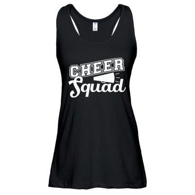 Cute Cheerleader Art Women Girls Cheer Squad Cheer Flyer Ladies Essential Flowy Tank