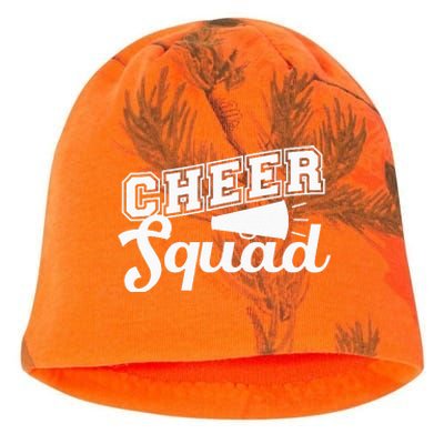 Cute Cheerleader Art Women Girls Cheer Squad Cheer Flyer Kati - Camo Knit Beanie