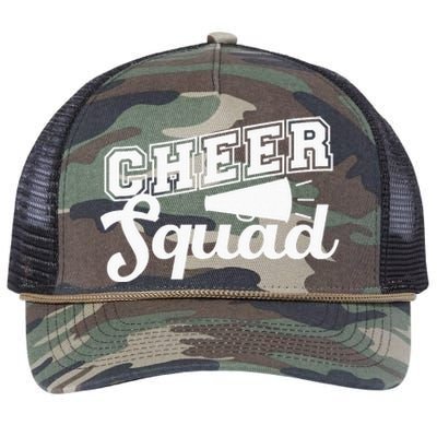 Cute Cheerleader Art Women Girls Cheer Squad Cheer Flyer Retro Rope Trucker Hat Cap