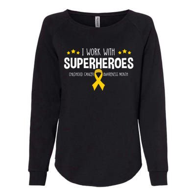 Childhood Cancer Awareness Rn Nurse Pediatric Oncology Womens California Wash Sweatshirt