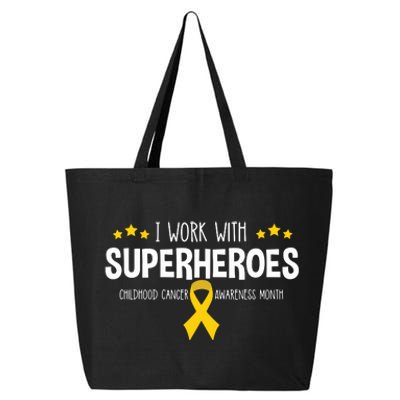 Childhood Cancer Awareness Rn Nurse Pediatric Oncology 25L Jumbo Tote