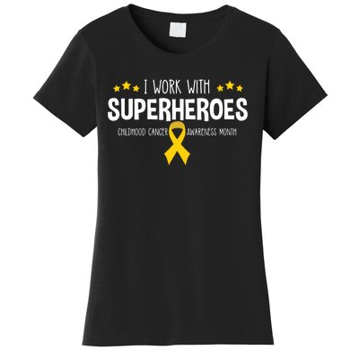 Childhood Cancer Awareness Rn Nurse Pediatric Oncology Women's T-Shirt