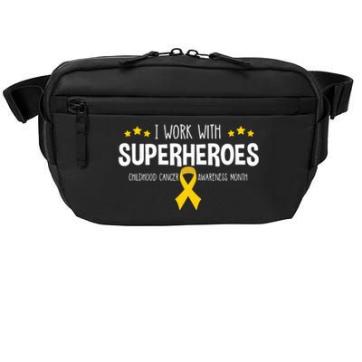 Childhood Cancer Awareness Rn Nurse Pediatric Oncology Crossbody Pack