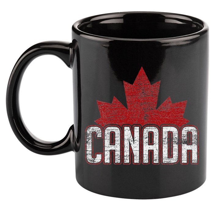 Canada 11oz C Handle Ceramic Mug