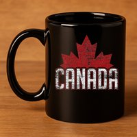 Canada 11oz C Handle Ceramic Mug