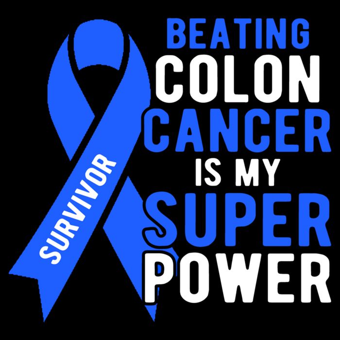 Colon Cancer Awareness Survivor Superpower Gift Mug