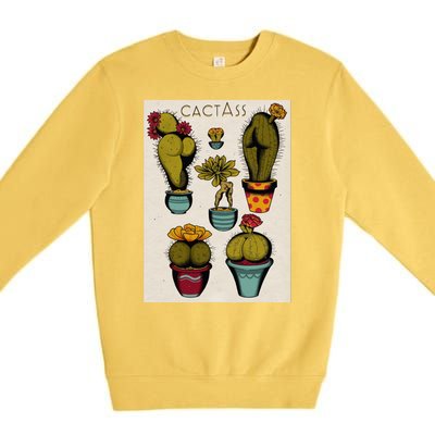 CactAss Premium Crewneck Sweatshirt