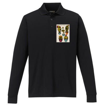 CactAss Performance Long Sleeve Polo