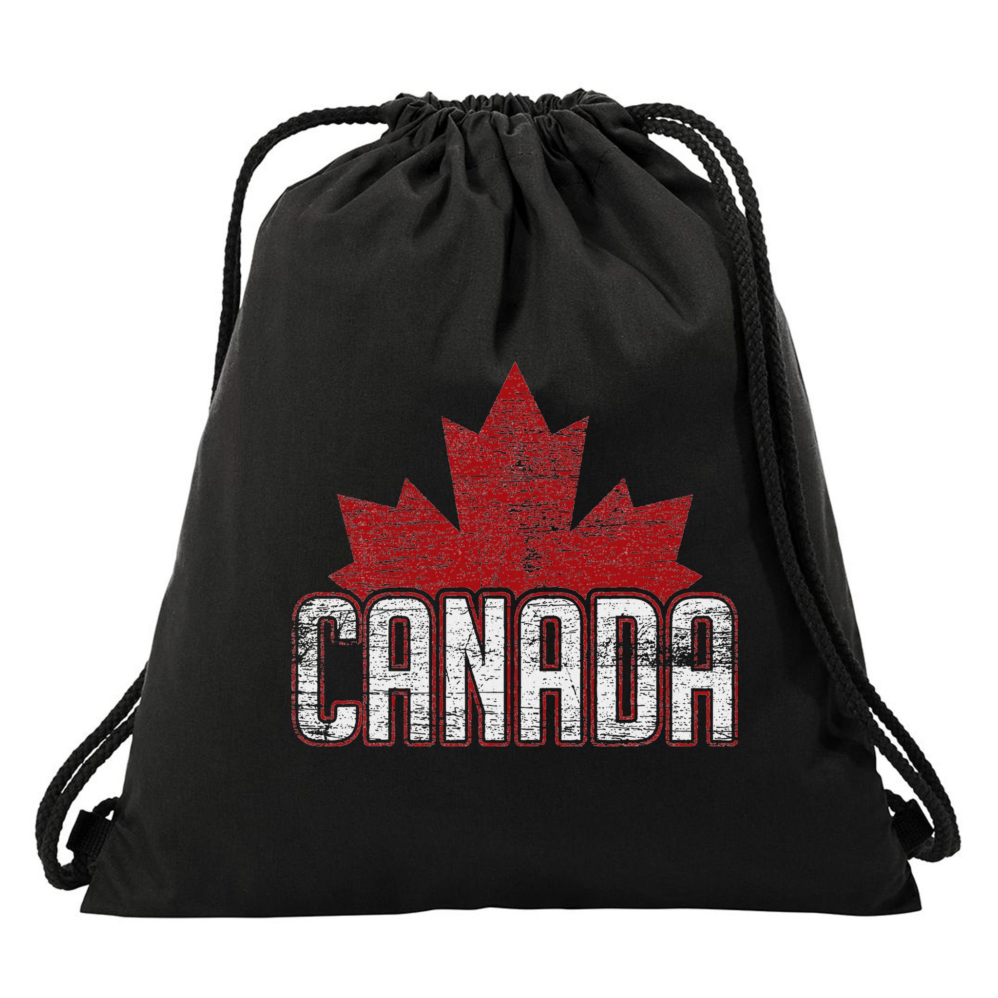 Canada Drawstring Bag