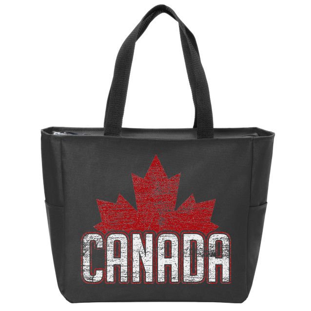 Canada Zip Tote Bag