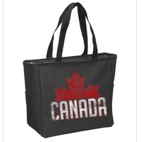 Canada Zip Tote Bag