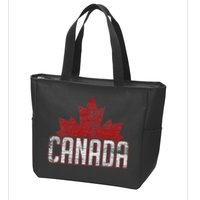 Canada Zip Tote Bag