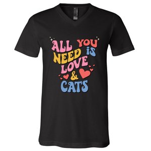 CATS V-Neck T-Shirt