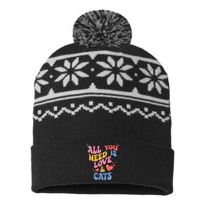 CATS USA-Made Snowflake Beanie