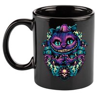Cheshire Cat Alice In Wonderland 11oz C Handle Ceramic Mug