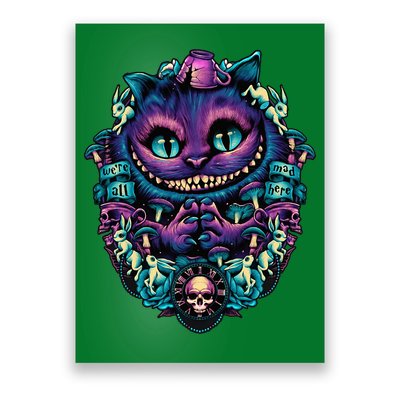 Cheshire Cat Alice In Wonderland Poster