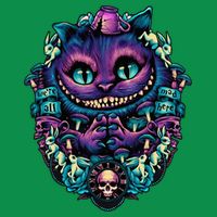 Cheshire Cat Alice In Wonderland Baby Bodysuit