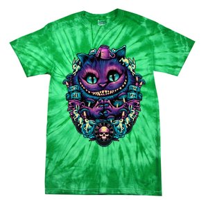 Cheshire Cat Alice In Wonderland Tie-Dye T-Shirt