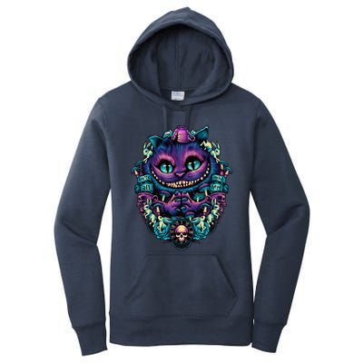 Cheshire Cat Alice In Wonderland Women's Pullover Hoodie