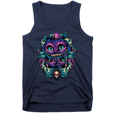 Cheshire Cat Alice In Wonderland Tank Top