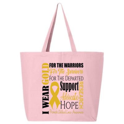 Childhood Cancer Awareness T Gold For A Child Fight 25L Jumbo Tote