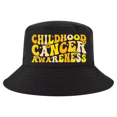 Childhood Cancer Awareness Rainbow Awareness Ribbon Cool Comfort Performance Bucket Hat