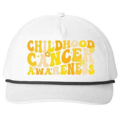 Childhood Cancer Awareness Rainbow Awareness Ribbon Snapback Five-Panel Rope Hat