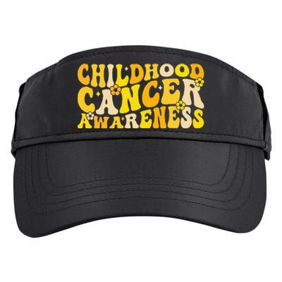 Childhood Cancer Awareness Rainbow Awareness Ribbon Adult Drive Performance Visor