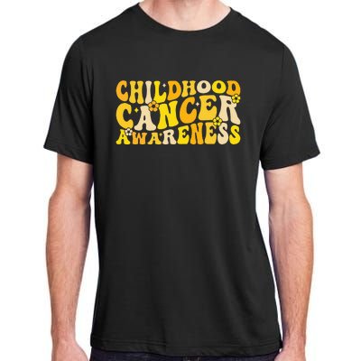 Childhood Cancer Awareness Rainbow Awareness Ribbon Adult ChromaSoft Performance T-Shirt