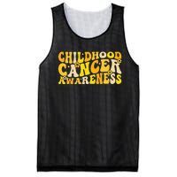 Childhood Cancer Awareness Rainbow Awareness Ribbon Mesh Reversible Basketball Jersey Tank