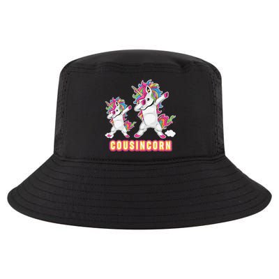 Cousincorn Cousin And Baby Unicorn Father Day Dad Papa Daddy Cool Comfort Performance Bucket Hat