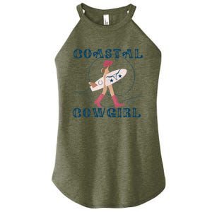 Coastal Cowgirl Aesthetic Cowgirl Surf Beach Cowgirl Outfit Women's Perfect Tri Rocker Tank